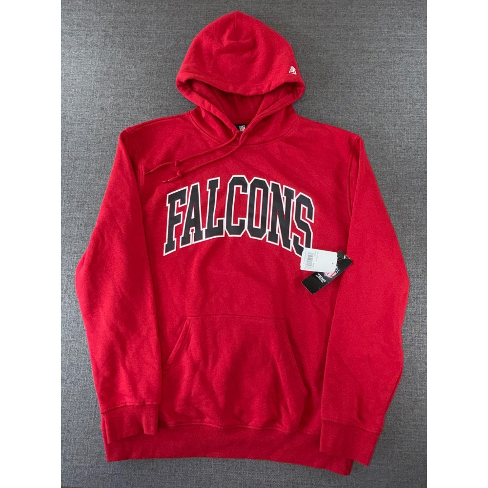New Era NFL Atlanta Falcons Hoodie‎ Red Mens XL Pullover Sweatshirt 60755803